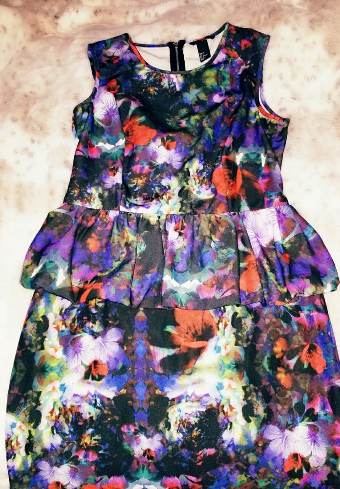 H&M floral cocktail dress